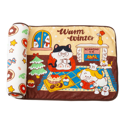 Winter Series Autumn And Winter Cat Deep Sleep Nest